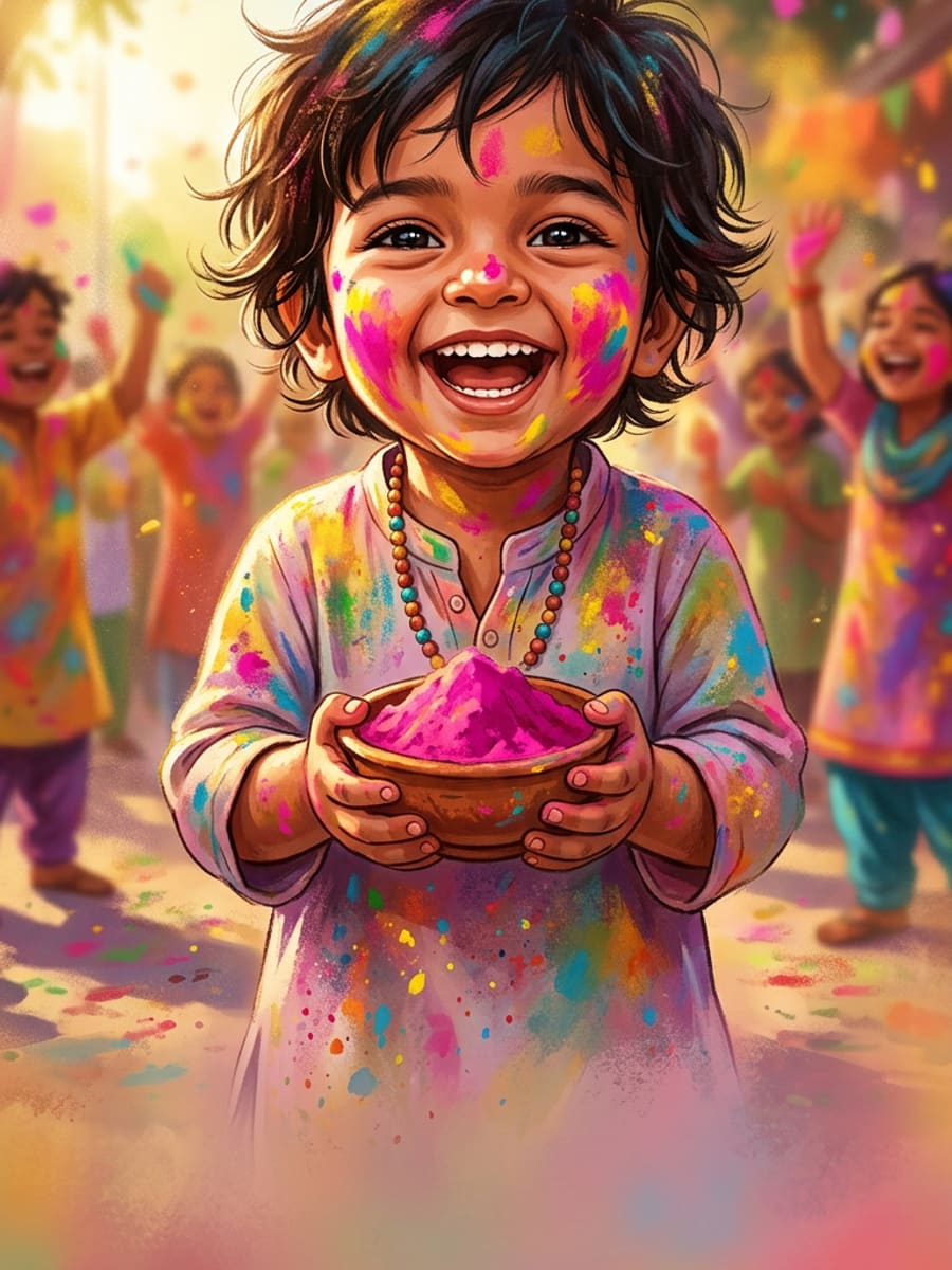 Cover of My First Holi
