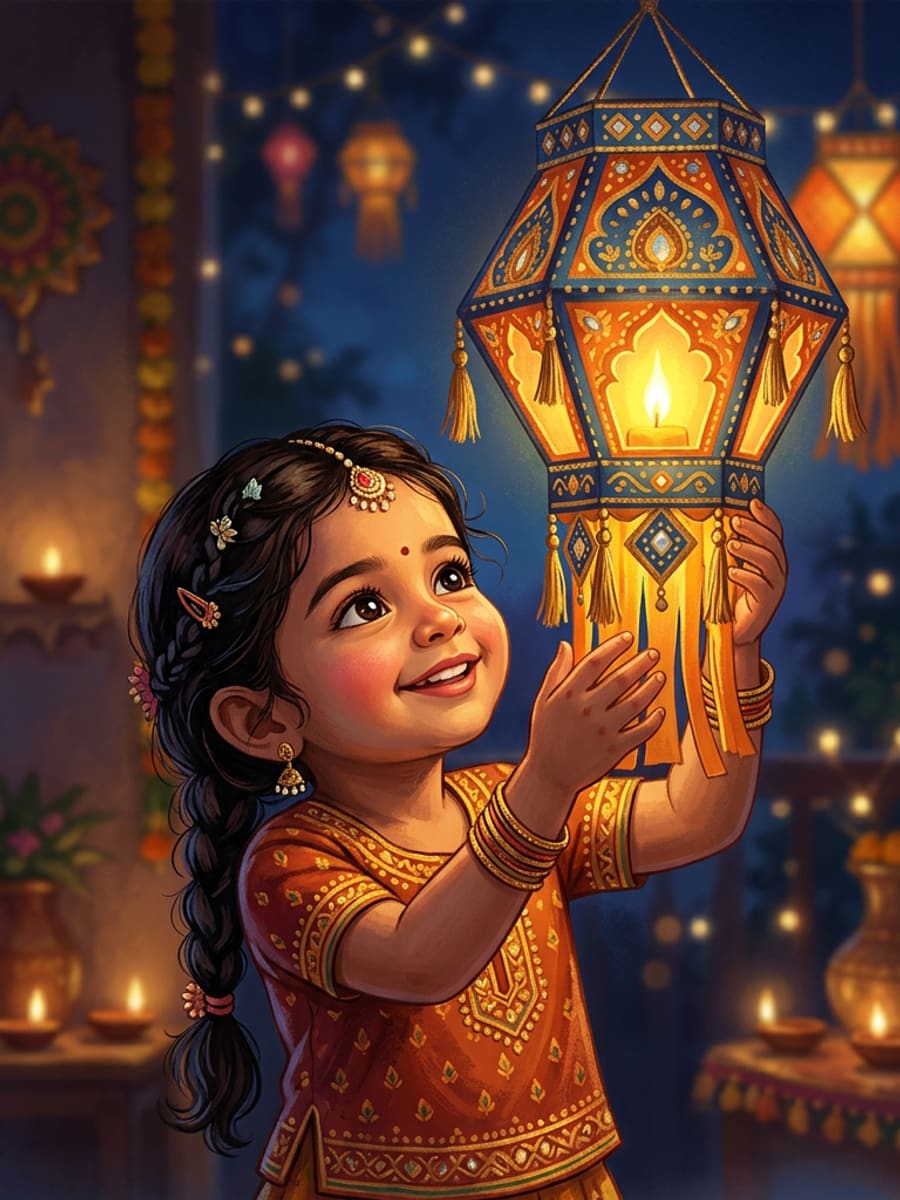Cover of The Diwali Lantern