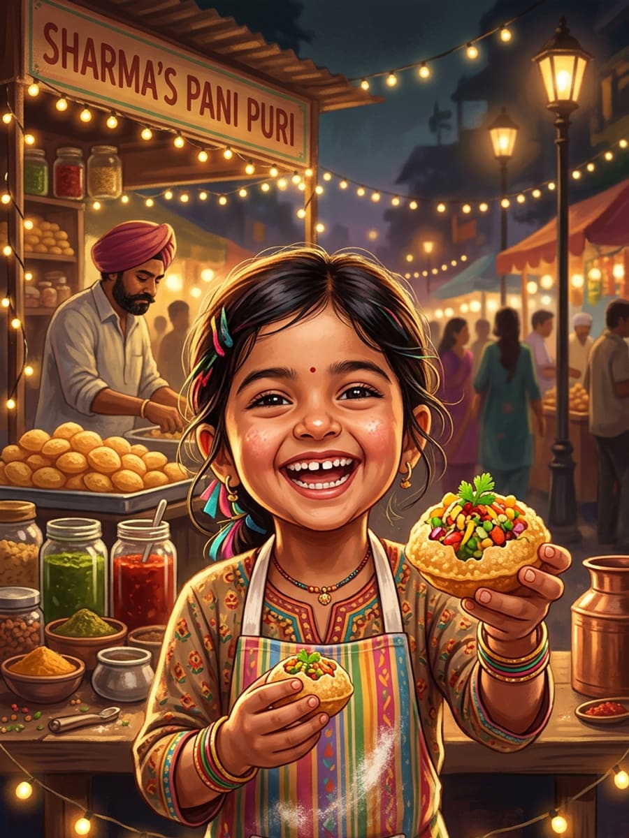 Cover of Pani Puri Peril