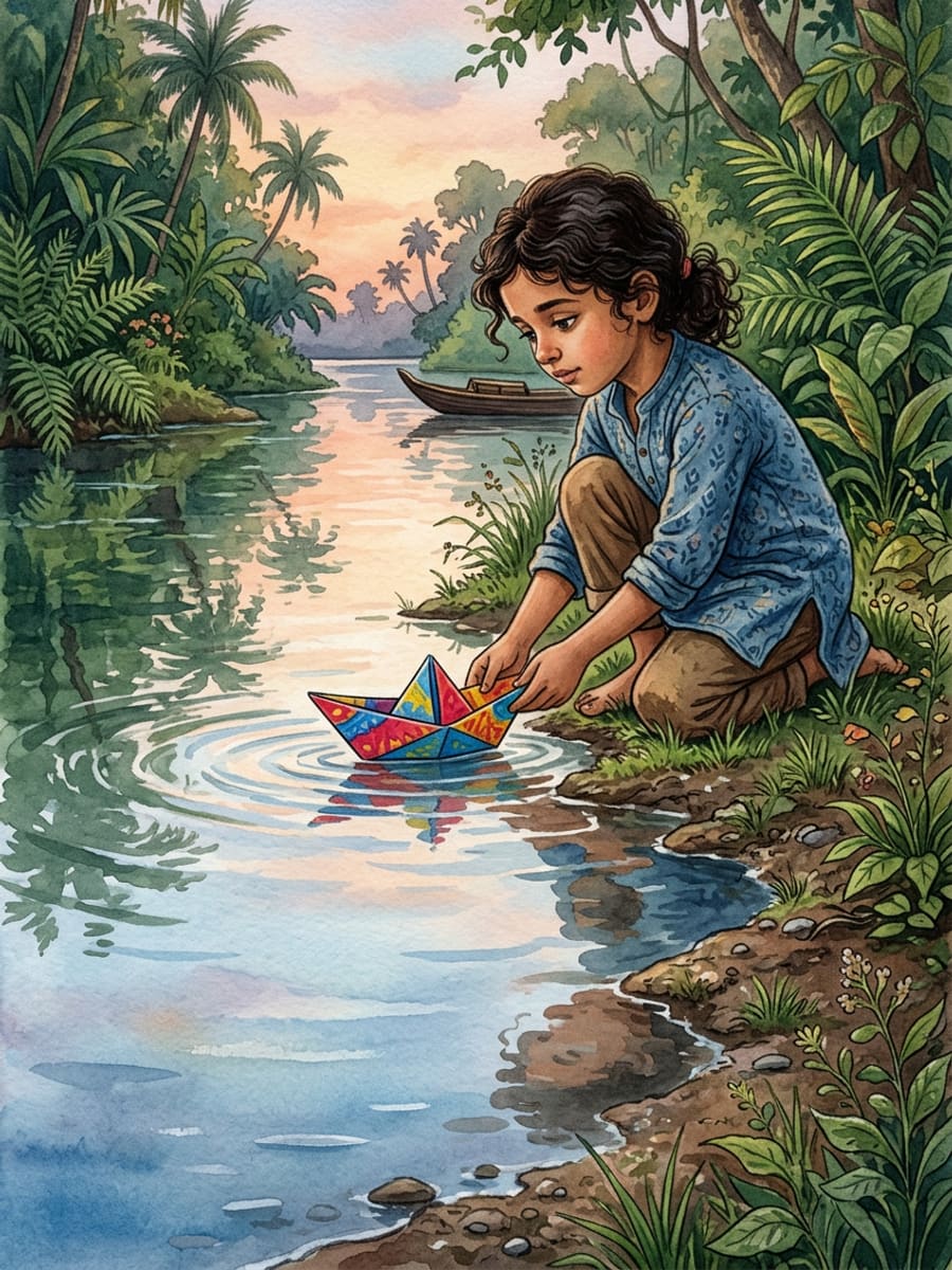Cover of Paper Boat River