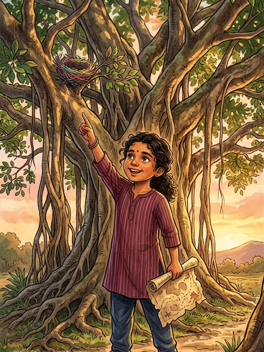 Cover of The Old Banyan's Secret