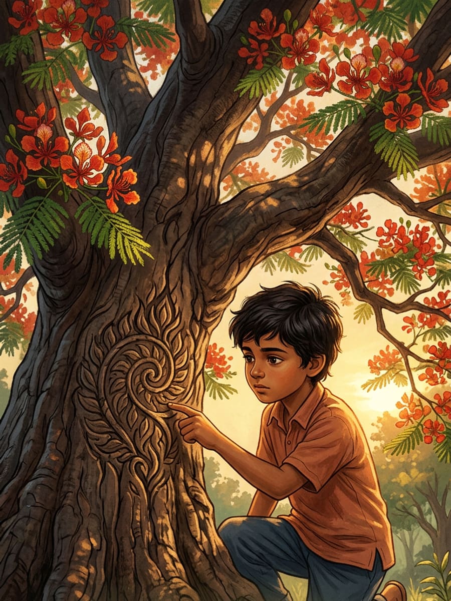 Cover of Under the Gulmohar